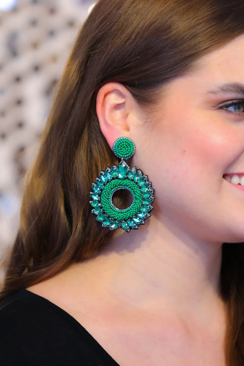 Turn On The Charm Earrings The Daisy Lou Boutique