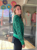 Kelley Leopard Top