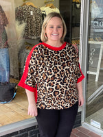 FIERCE & FLIRTY CHEETAH TOP