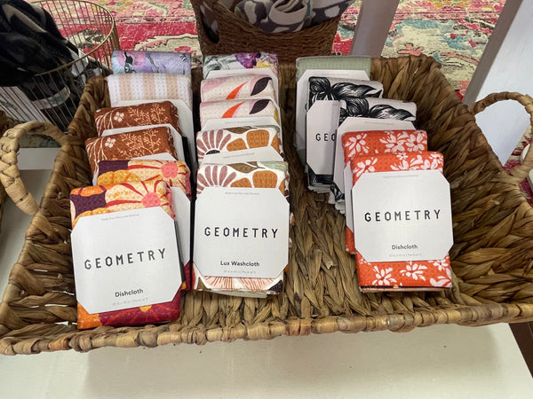 Fall Geometry Dish Towels