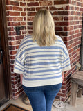 Millie Striped Sweater - Blue