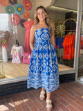 Santorini Time Dress