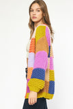 Colorblock Cardigan