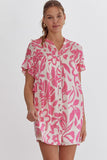 Floral Button Up Dress