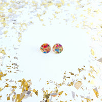 Sophie Studs - Gold Sparkle // Gifts, Earrings