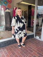 Floral Tiered Babydoll Dress