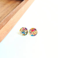 Sophie Studs - Gold Sparkle // Gifts, Earrings