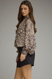Lainey Leopard Blouse