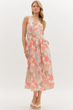 Floral Watercolor Dress