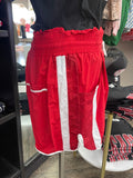 Windbreaker Waistband Shorts - Red