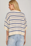 Millie Striped Sweater - Blue