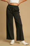 Luxeknit High Waisted Sweatpants - Black