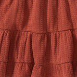 Dotted Rib Sequoia Bark Dress