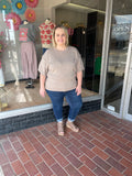 Drop Shoulder Sweater