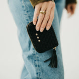 WYNONA WOVEN WALLET
