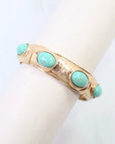 Hallie Stretch Bracelet Turquoise
