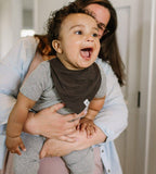 Organic Cotton Baby Bandana Bibs - Sea Foam Blue: Sea Foam Blue