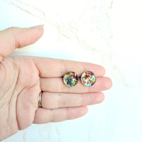 Sophie Studs - Gold Sparkle // Gifts, Earrings