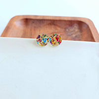 Sophie Studs - Gold Sparkle // Gifts, Earrings