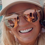 Earhart Sunglasses - Gold