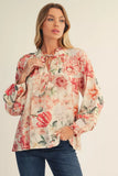 Springtime Peasant Top