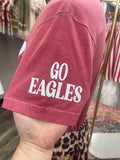 “W” Bow Tee, Go Eagles