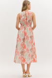 Floral Watercolor Dress