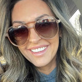 Earhart Sunglasses - Clear