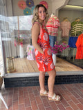 Palm Leaf Dress