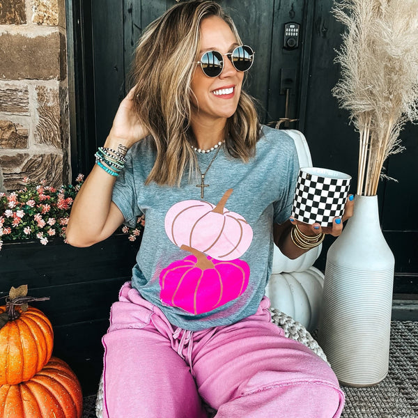 Pink Pumpkins Tee