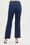 TUMMY CONTROL MID RISE ANKLE STRAIGHT JEANS