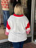 Varsity Stripe Game Day Pullover