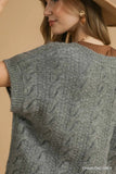 Cable Knit Sweater Vest
