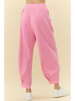 Solid Joggers - Pink