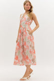 Floral Watercolor Dress