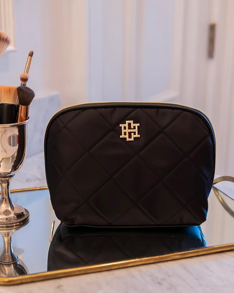 Capri Large Pouch Black Nylon