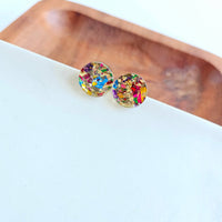 Sophie Studs - Gold Sparkle // Gifts, Earrings