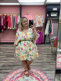 Tropical Mini Dress