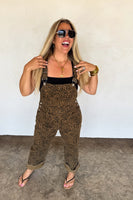 DAHLIA CHEETAH OVERALLS