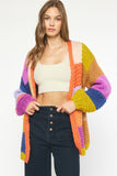 Colorblock Cardigan
