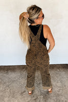 DAHLIA CHEETAH OVERALLS
