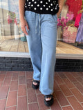 Denim Pant with Drawstring