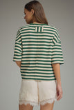 Striped Tee - Green