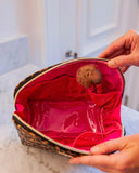 Capri Large Pouch Spotted Patent