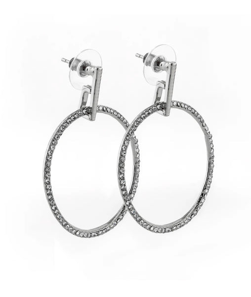 Jade Silver Earring
