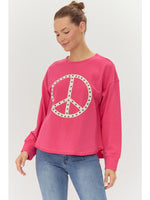 Peace Sign Sweatshirt