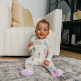 Zip-Up Footie Pajama Princess