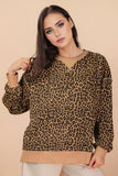 Leopard Casual Sweathirt