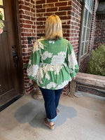 Fall Floral VNeck Top