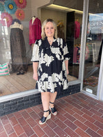 Floral Tiered Babydoll Dress